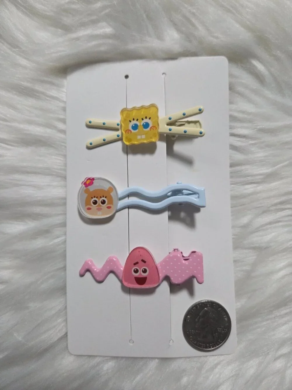 SpongeBob & Characters Hair Barrettes